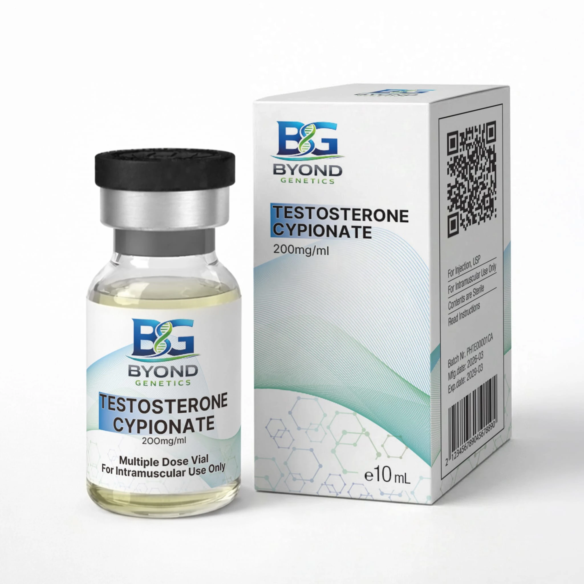 TESTOSTERONE CYPIONATE 10ML 200MG/ML